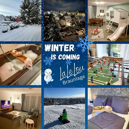 Lalelou Braunlage, Perfekt Fuer Familien, Zentral Mit Garten 120qm, Inkl Waeschepaket Und Wlan, Boxspringbett, 6 Personen