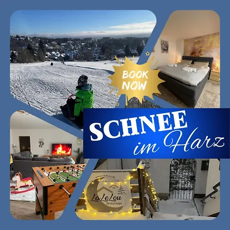 Lalelou Braunlage, Perfekt Für Familien, Zentral Mit Garten 120qm, Inkl Wäschepaket Und Wlan, Boxspringbett, 6 Personen * Braunlage