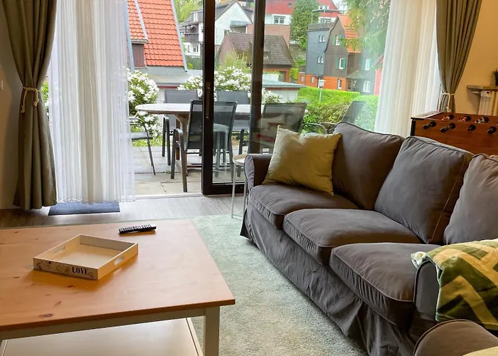 Lalelou Braunlage, Perfekt Fuer Familien, Zentral Mit Garten 120qm, Inkl Waeschepaket Und Wlan, Boxspringbett, 6 Personen Appartamento