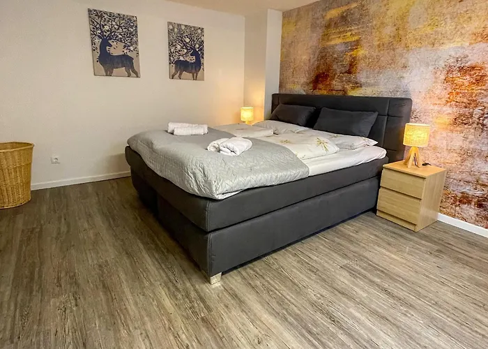 Appartamento Lalelou Braunlage, Perfekt Fuer Familien, Zentral Mit Garten 120qm, Inkl Waeschepaket Und Wlan, Boxspringbett, 6 Personen