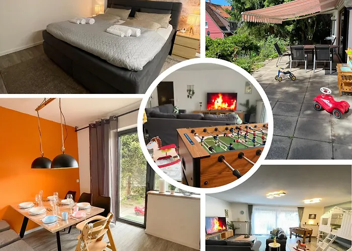 Lalelou Braunlage, Perfekt Fuer Familien, Zentral Mit Garten 120qm, Inkl Waeschepaket Und Wlan, Boxspringbett, 6 Personen Appartamento