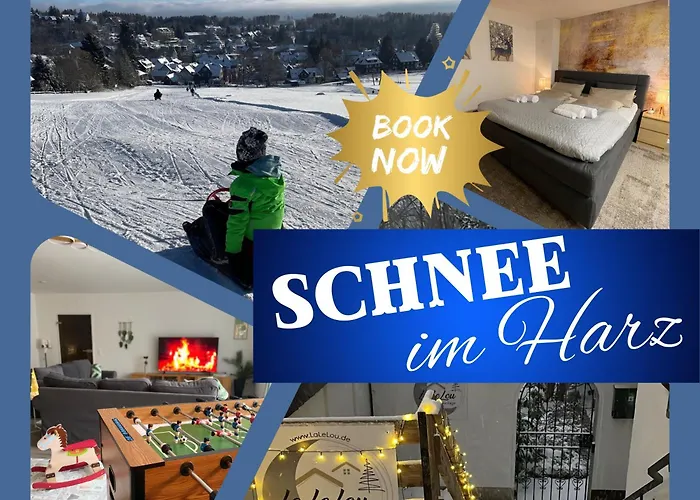 Lalelou Braunlage, Perfekt Fuer Familien, Zentral Mit Garten 120qm, Inkl Waeschepaket Und Wlan, Boxspringbett, 6 Personen * Braunlage