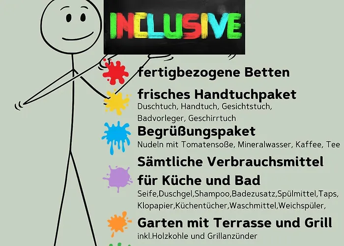 Lalelou Braunlage, Perfekt Fuer Familien, Zentral Mit Garten 120qm, Inkl Waeschepaket Und Wlan, Boxspringbett, 6 Personen Braunlage